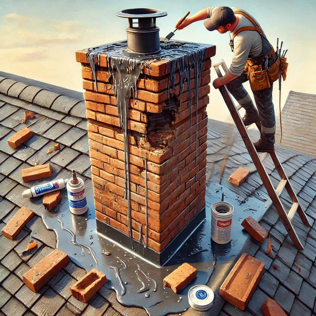 Professional Chimney Leak Repair Bedford TX - Expert Water Damage Prevention by Chimney Sweep Bedford Texas